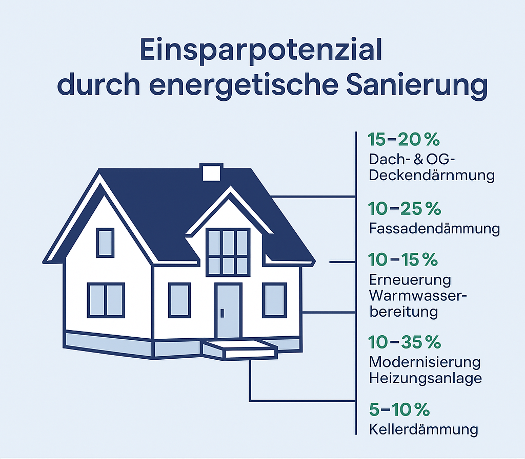Einsparpotenzial EnergetischeSanierung